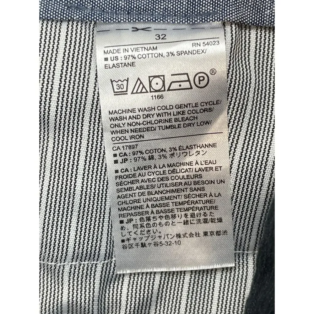 Banana Republic Shorts Mens‎ 32 Navy Blue Cotton Stretch Aiden Club 9